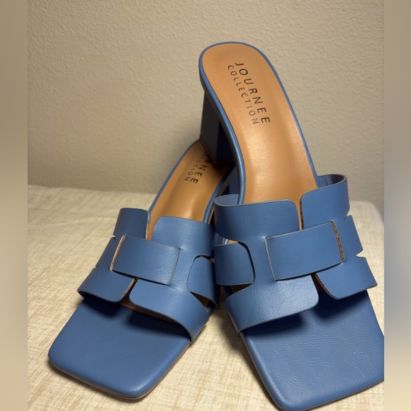 Journee Collection Shoes - Light Blue heels- Journee size 12. Great condition.
